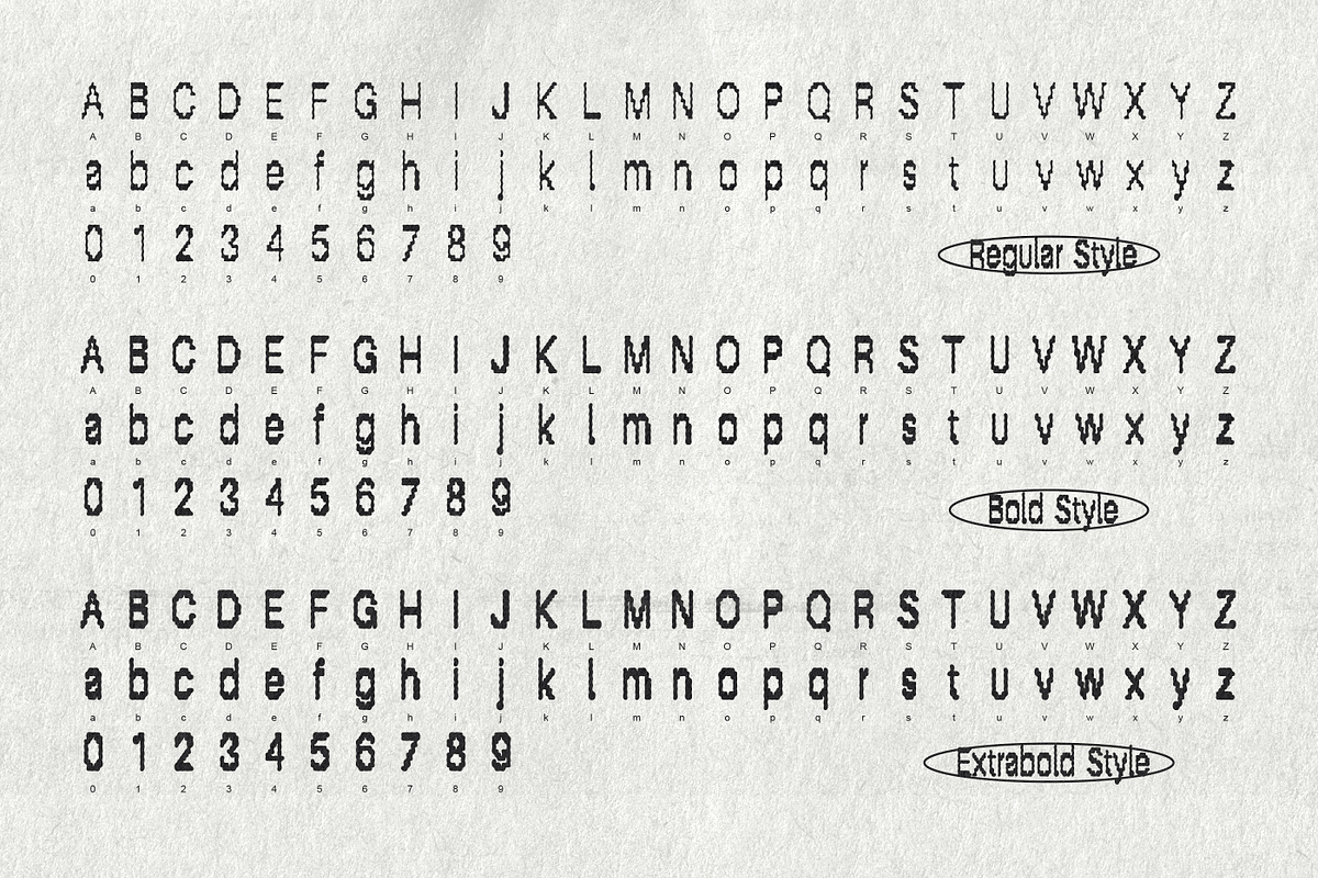 Raw-Vibe – A Bold Display Typeface, a Sans Serif Font by softulka (Photo 5 of 7)