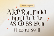 Astrolea - Elegant Sans Serif Font, a Sans Serif Font by Flawless And Co (Thumbnail 9 of 10)