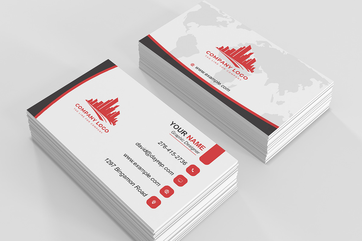 Editable Minimal Business Card preview 6