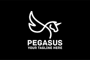 Pegasus Logo, a Branding & Logo Template by Logosava (Thumbnail 3 of 3)