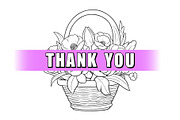 50 Flower Basket Procreate Stamps, a Brush Add-On by Procreate Sale (Thumbnail 6 of 6)