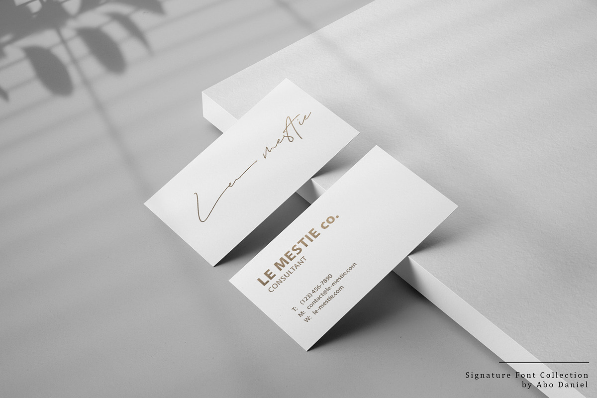 La Storia, a Script Font by Abo Daniel Studio (Photo 7 of 16)