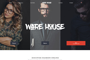 Warehouse - ECommerce WP Theme