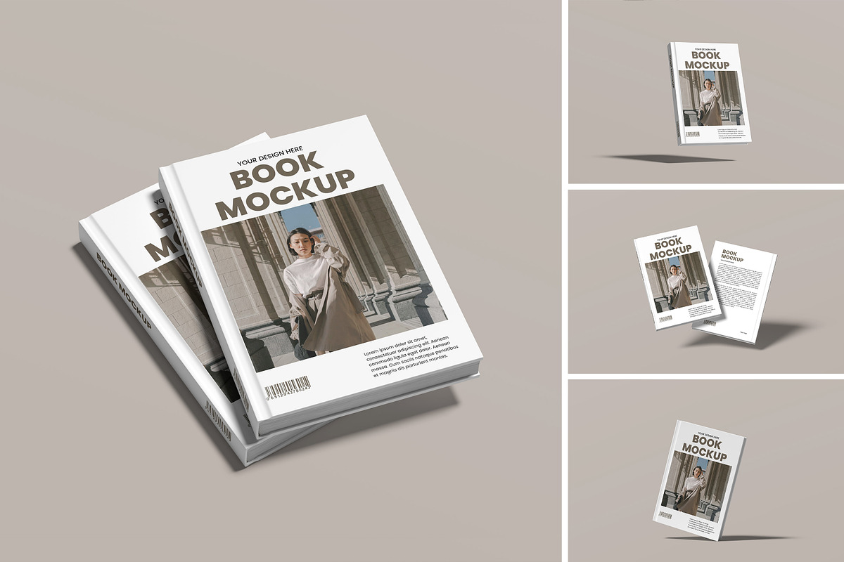 Book Mockup, a Books & Magazine Mockup by graphicsecond