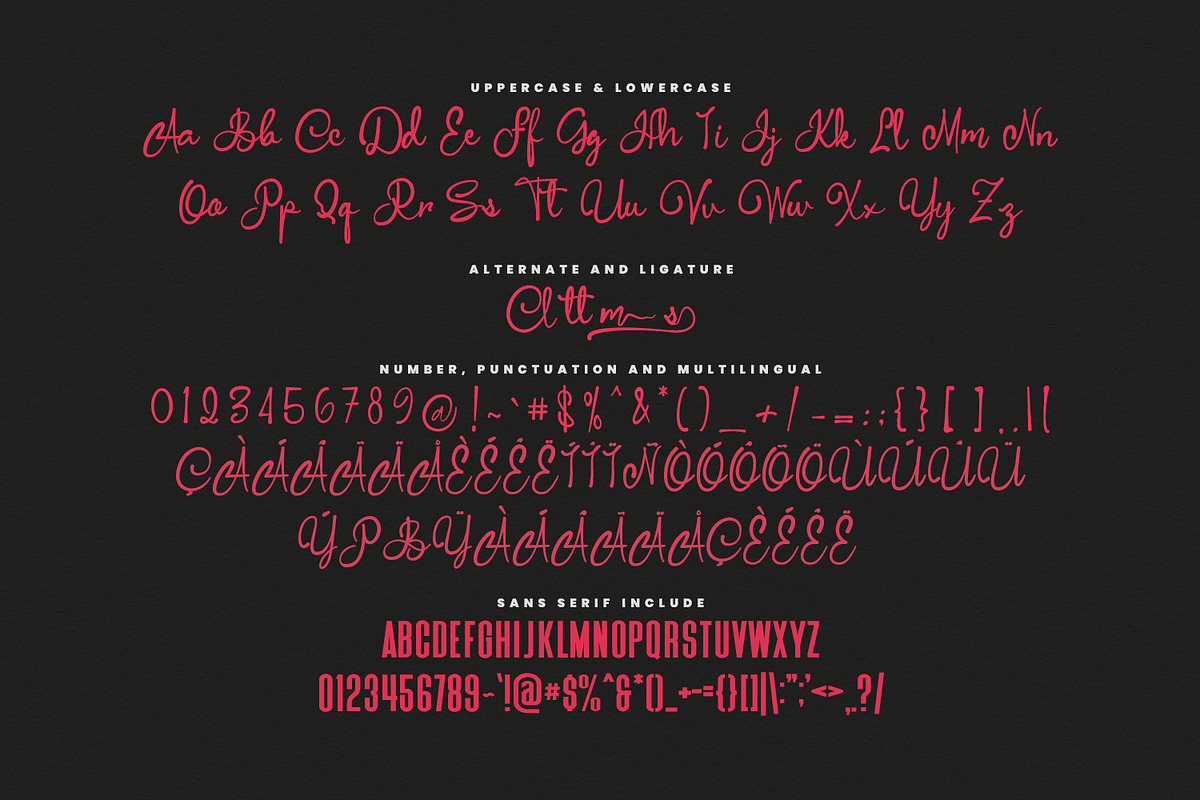 Cantens Casual Script Font Duo, a Script Font by Maulana Creative (Photo 6 of 6)