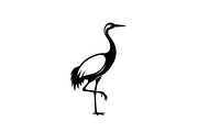 50 Heron Crane Silhouette Bundle, an Illustration by Amazin_art (Thumbnail 15 of 39)