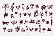 Ink Garden Clipart collection, an Object Illustration by RaDavCrafts (Thumbnail 4 of 12)