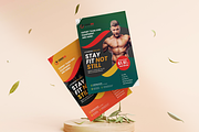Fitness Trainer Flyer Template, a Flyer Template by Creativpixl (Thumbnail 2 of 7)