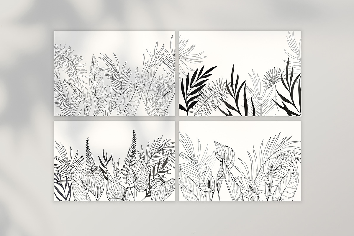 Tropical collection, a Decorative Illustration by Merfin (Photo 3 of 10)