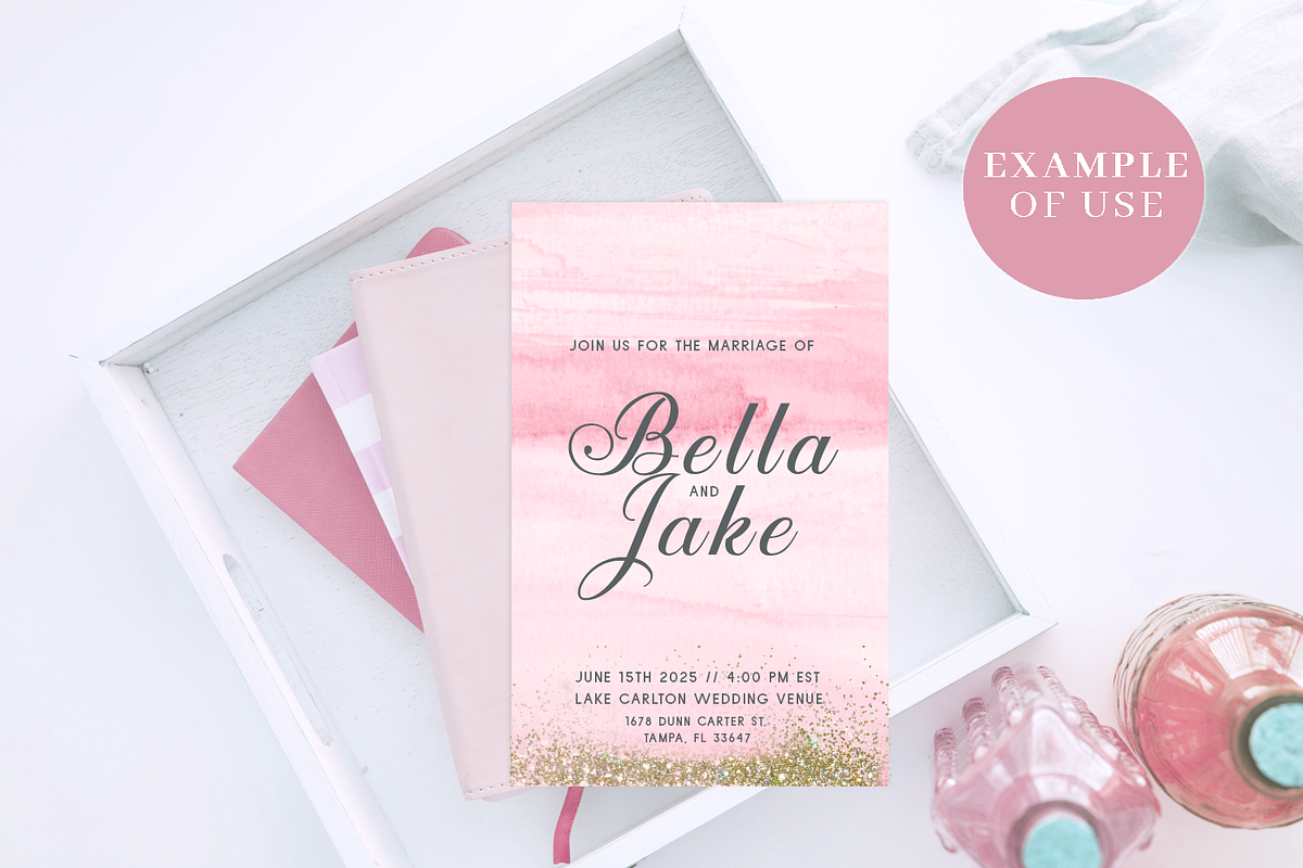 Blush Pink Watercolor Backgrounds, a Graphic by Photohacklovers (Photo 6 of 7)