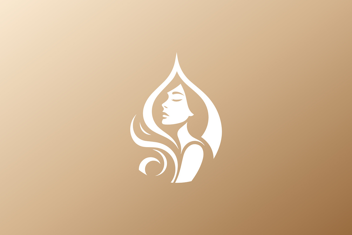 Woman's Silhouette Logo Beauty Brand, a Branding & Logo Template by Signatoro (Photo 3 of 3)