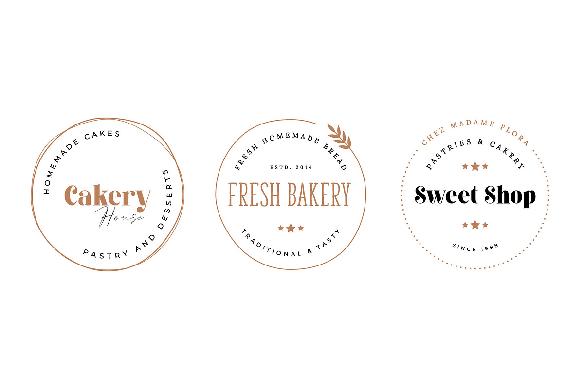 Bakery Logos, a Branding & Logo Template by ChicGraphix (Photo 4 of 8)