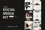 ADAM - Instagram Template Kit, a Templates & Theme by GothicStudio (Thumbnail 1 of 10)