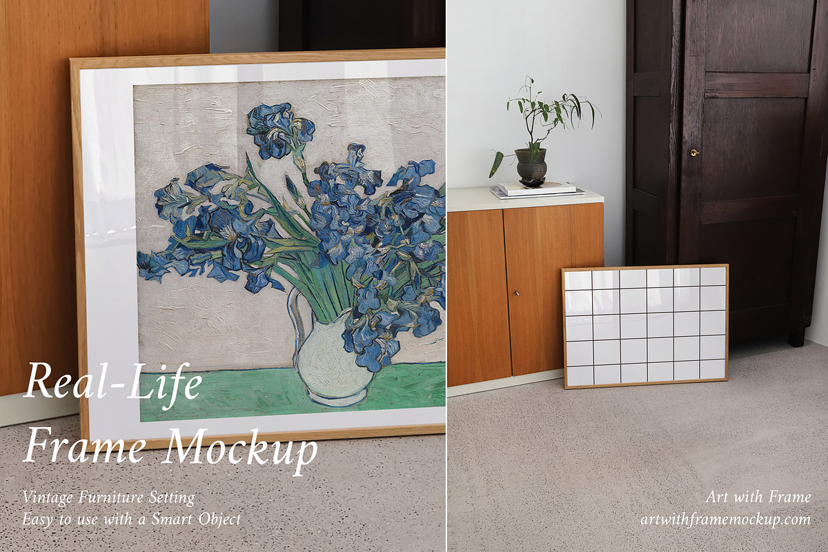 10 Nordic Frame Mockup Set, a Product Mockup by ArtwithFrame (Photo 7 of 13)