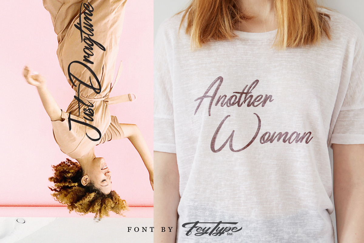 Dragtime - Handwritting Script Font preview 8