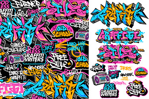 Graffiti Art Sticker Pack