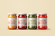 Jam Jar Mockup Set | Label Design, a Cups & Container Mockup by Deeplab (Thumbnail 10 of 15)