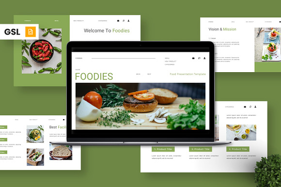 Foodies - Food Google Slide preview 7