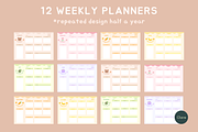 Cute Pastel 2022 Calendar & Planner, an Education Illustration by Clairee Design Studio (Thumbnail 5 of 13)