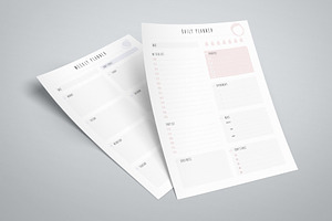 Daily & Weekly Planner Template