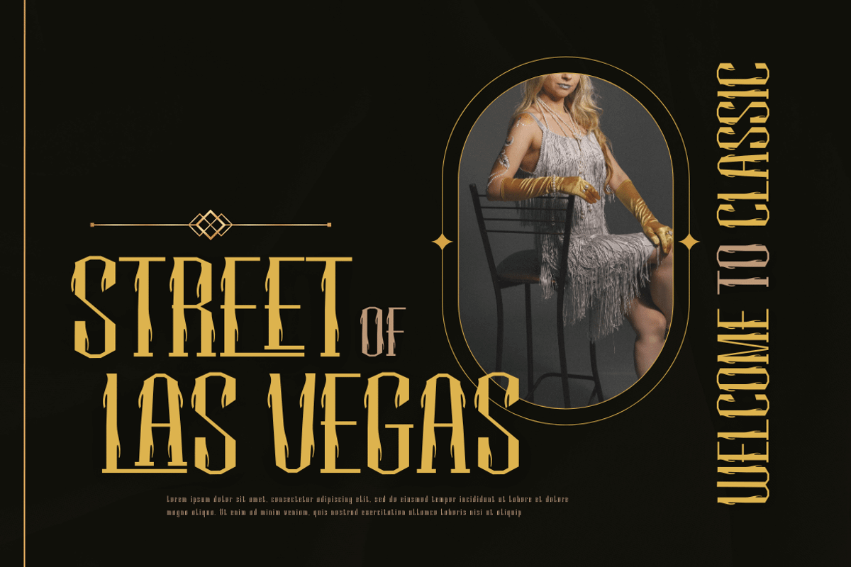 Mihbur | Art Deco Font, a Serif Font by twinstd (Photo 8 of 13)