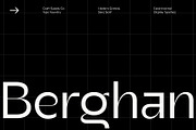 Berghan - Modern Grotesk, a Sans Serif Font by Craft Supply Co. (Thumbnail 1 of 10)