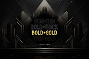GILDED | Neo Vintage 16-Font Family, a Sans Serif Font by Ckybe's Corner (Thumbnail 3 of 18)