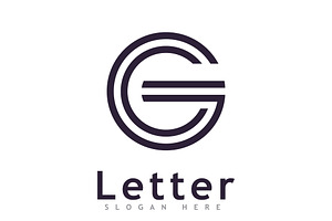 G logo vector template, a Branding & Logo Template by T.Vooka