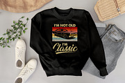 Classic T shirt Design | Retro Quote, a Graphic by Vector Portal (Thumbnail 3 of 4)