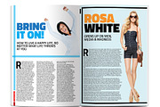 Indesign Magazine Template, a Magazine Template by Red Cactus Creative (Thumbnail 11 of 23)