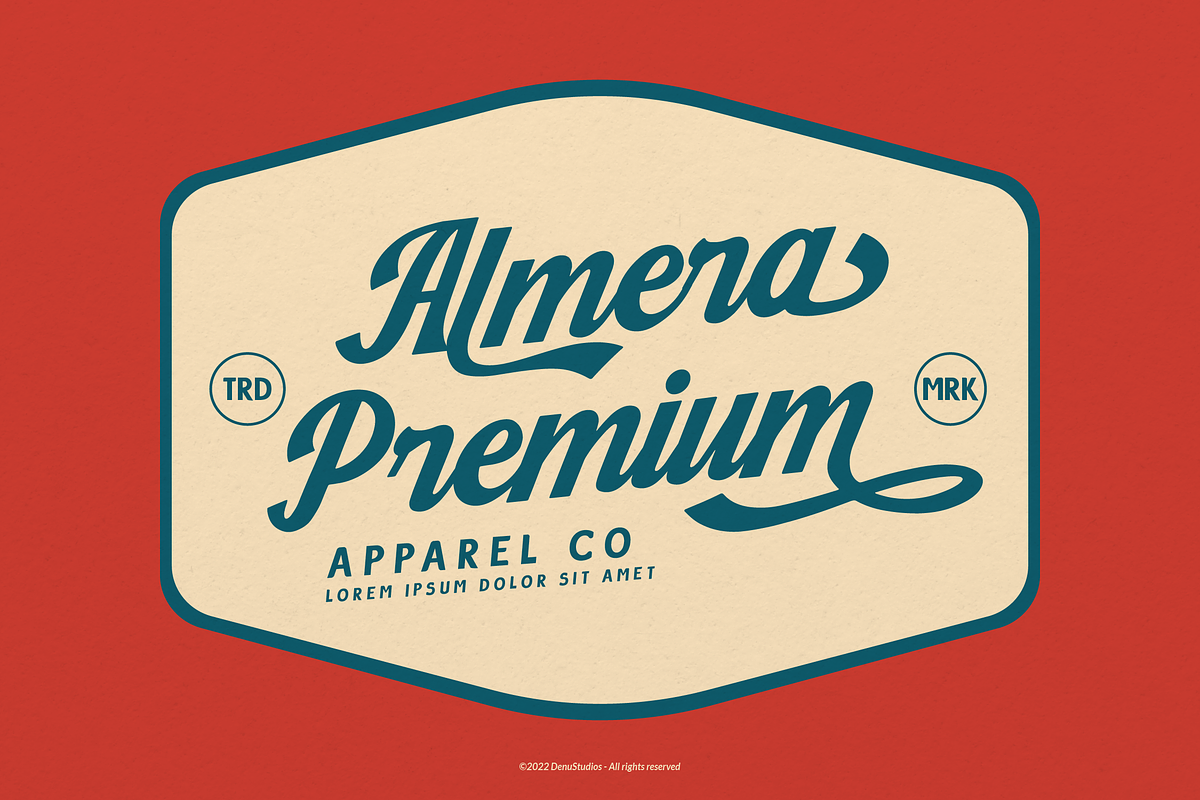 Naftaley Maryland Retro Bold Script, a Script Font by Denustudios (Photo 9 of 12)