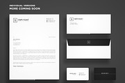 Simple Minimal Stationery Templates, a Stationery Template by Galaxiya (Thumbnail 5 of 14)