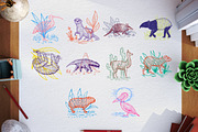 Birds and animals south america, an Animal Illustration by CGterminal (Thumbnail 2 of 6)
