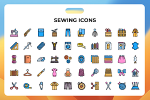 Sewing Icons, an Icon by Wencory