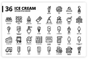 3,600 Icons x3 Styles, an Outline Icon by monkik (Thumbnail 179 of 299)