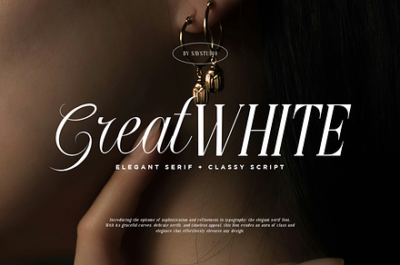 Great White - Font Duo, a Font by Say Studio