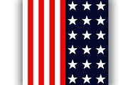 American Patriotic Flag Red White, a Background Graphic by Sharon Schwalbe (Thumbnail 6 of 6)