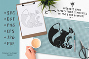 Little Woodland Fox - Cut File, an Object Graphic by Tommy & Tilly Design (Thumbnail 3 of 5)