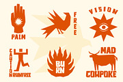 Abstract Symbol Illustration Set, an Illustration by Tekuni (Thumbnail 6 of 13)