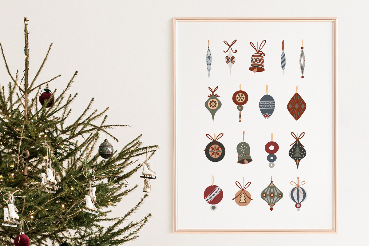 Cozy Crayon Christmas Clipart Bundle, a Seasonal Illustration by Chloe's Illustrations (Photo 4 of 6)