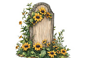 Halloween Floarl Signs Clipart, an Illustration by Designworld (Thumbnail 4 of 6)