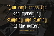 Hieron - Blackletter Font, a Blackletter Font by Idea Studio (Thumbnail 7 of 12)