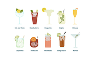 Cocktail Icon set, an Icon by Marinastu (Thumbnail 2 of 6)