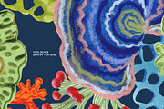 Coral & Moss - Hand-Painted design, a Wallpaper Graphic by ArtPavo (Thumbnail 7 of 10)
