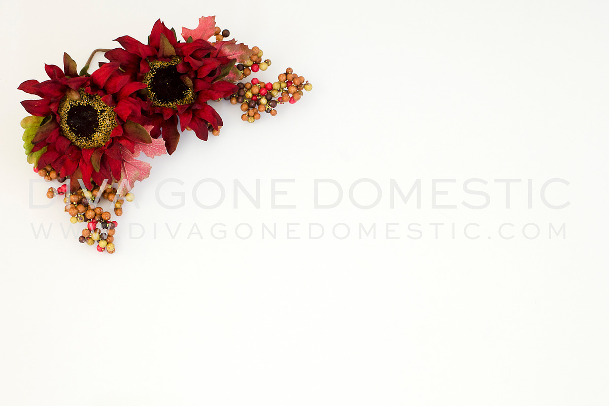 Styled Stock Photo - Fall Sunflowers, a Product Mockup by avenuetwentyone