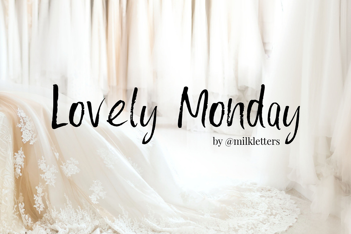 Lovely Monday Font