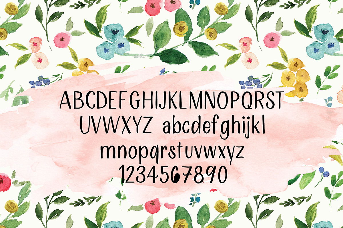 Southern Summer Days Font preview 2