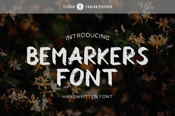 Bemarkers Font - Handwritten Font preview 6