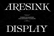 Aresink - Experimental Gothic Font, a Serif Font by Imoodev (Thumbnail 1 of 9)