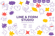 Line & Form Studio, an Object Illustration by Ilia Design (Thumbnail 1 of 9)